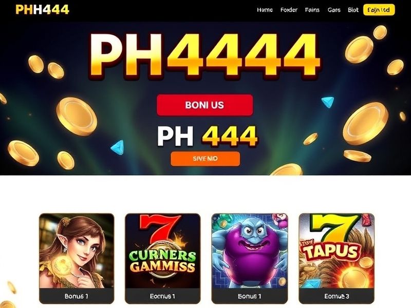 Welcome to ph444slot.com – your ultimate destination for expert reviews, live casino updates, and exclusive bonuses on the most popular slot games including ph444 slot. Explore secure, real-money opportunities and player guides.
